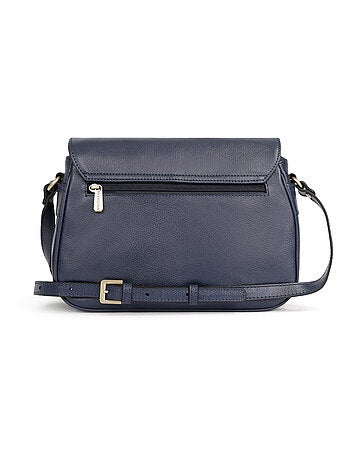 Sac porté travers cuir république hexagona
