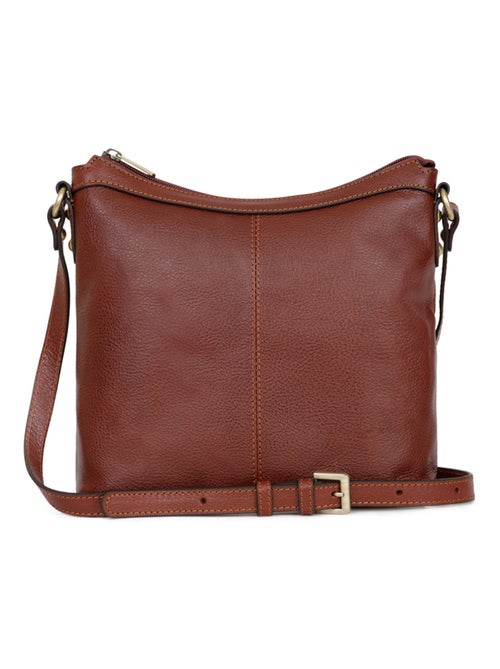 Sac porté travers  cuir république hexagona - Kiabi