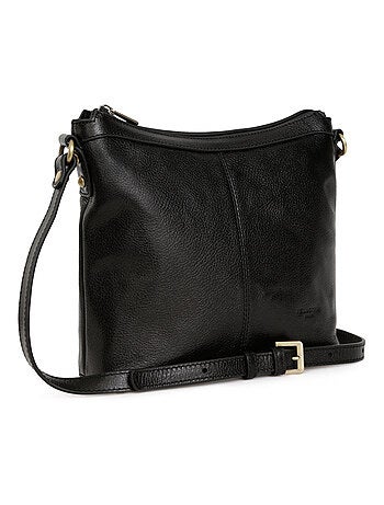Sac porté travers cuir république hexagona
