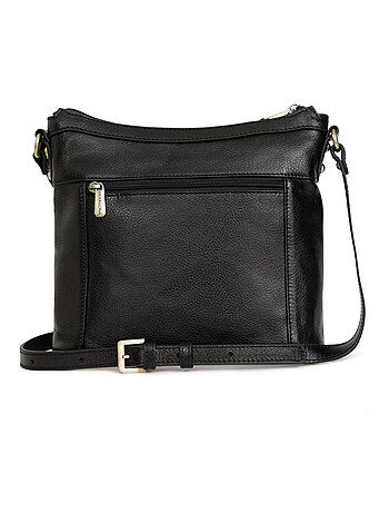 Sac porté travers cuir république hexagona