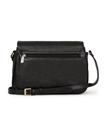 Sac porté travers cuir république hexagona