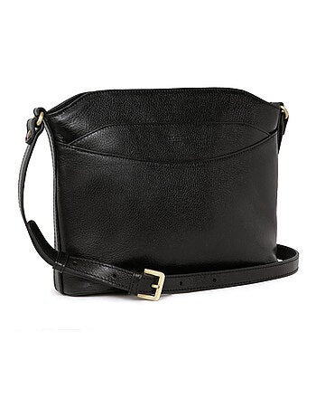 Sac porté travers cuir république hexagona