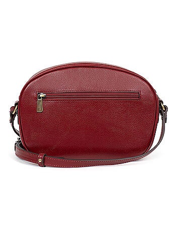 Sac porté travers cuir république hexagona