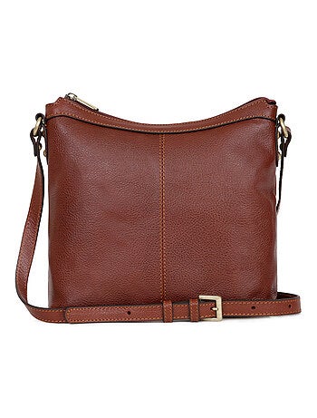 Sac porté travers Cuir RÉPUBLIQUE