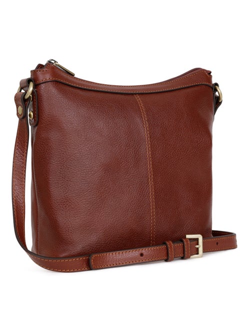 Sac porté travers  Cuir RÉPUBLIQUE - Kiabi