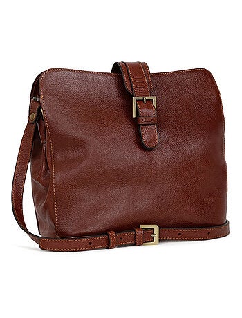 Sac porté travers Cuir RÉPUBLIQUE