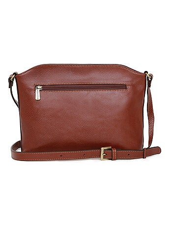 Sac porté travers Cuir RÉPUBLIQUE