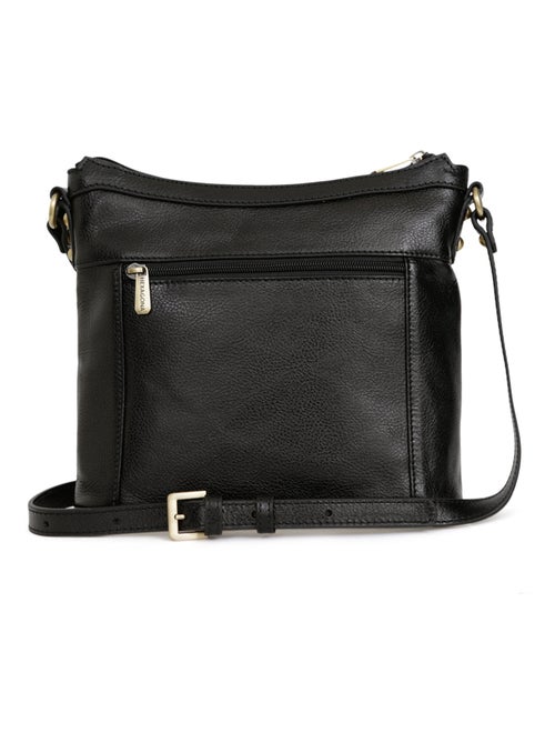Sac porté travers  Cuir RÉPUBLIQUE - Kiabi