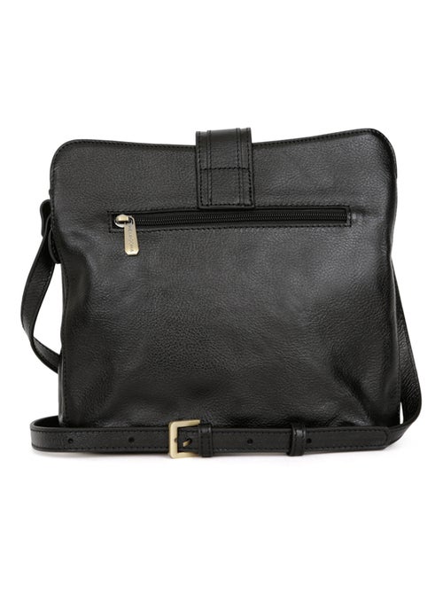 Sac porté travers  Cuir RÉPUBLIQUE - Kiabi