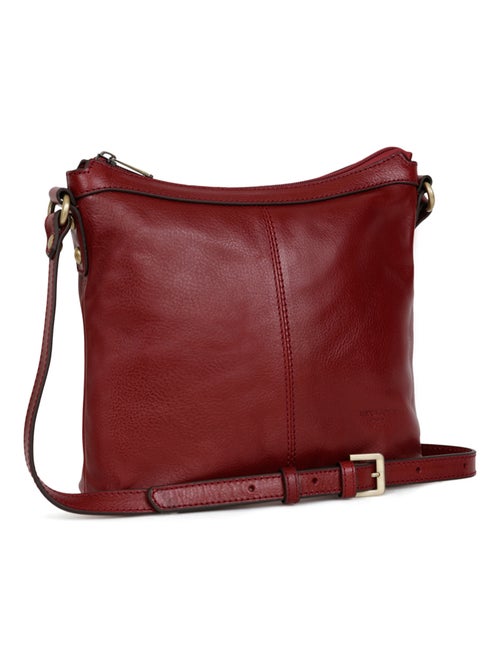 Sac porté travers  Cuir RÉPUBLIQUE - Kiabi