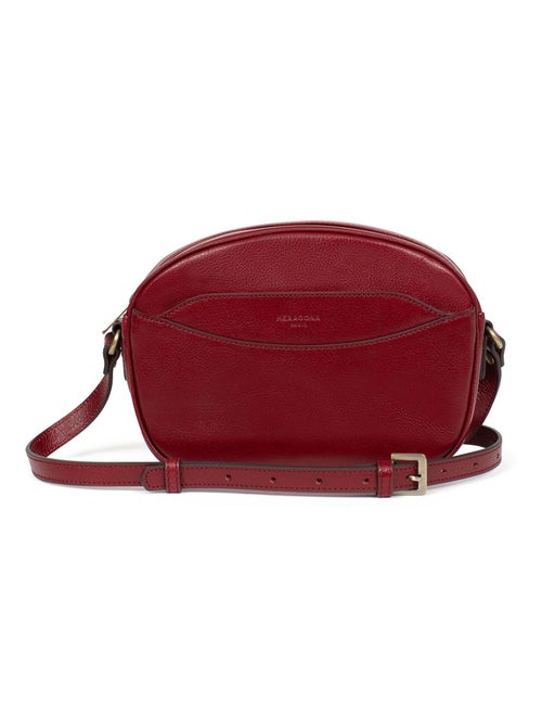Sac porté travers  Cuir RÉPUBLIQUE - Kiabi
