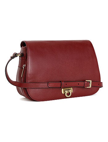 Sac porté travers Cuir RÉPUBLIQUE