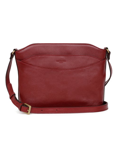 Sac porté travers  Cuir RÉPUBLIQUE - Kiabi