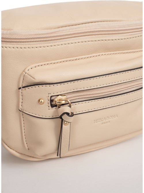 Sac porté travers Cuir TAIMA - Kiabi Sac porté travers Cuir TAIMA - Kiabi