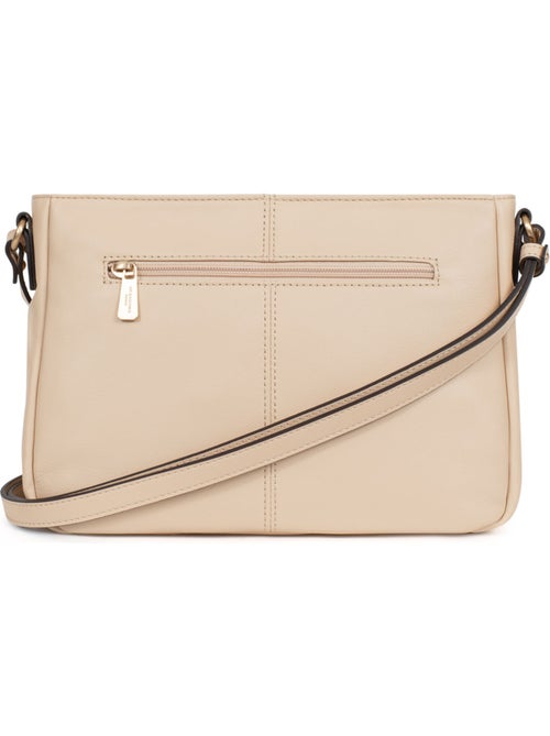 Sac porté travers  Cuir TAIMA - Kiabi