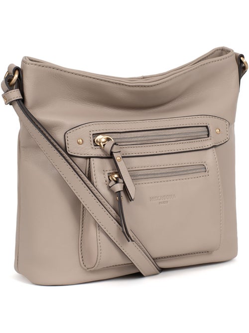 Sac porté travers Cuir TAIMA - Kiabi Sac porté travers Cuir TAIMA - Kiabi