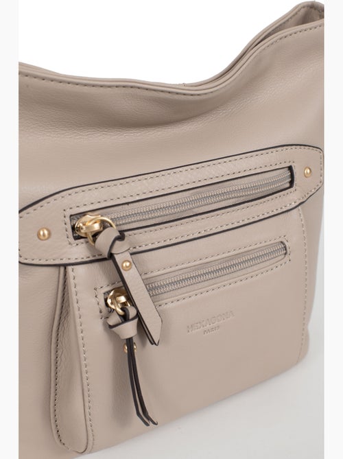 Sac porté travers Cuir TAIMA - Kiabi Sac porté travers Cuir TAIMA - Kiabi