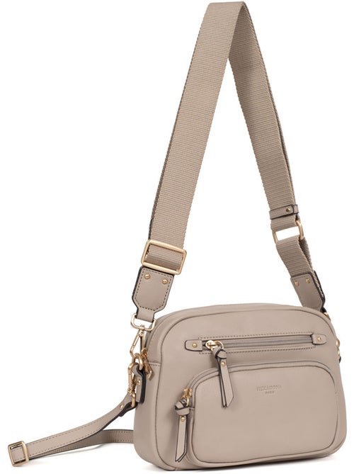 Sac porté travers Cuir TAIMA - Kiabi Sac porté travers Cuir TAIMA - Kiabi