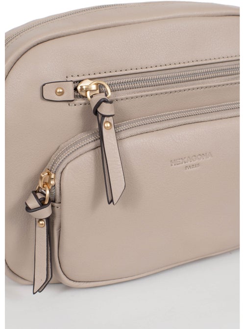 Sac porté travers Cuir TAIMA - Kiabi Sac porté travers Cuir TAIMA - Kiabi