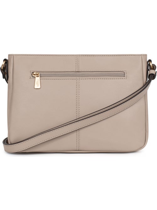 Sac porté travers  Cuir TAIMA - Kiabi
