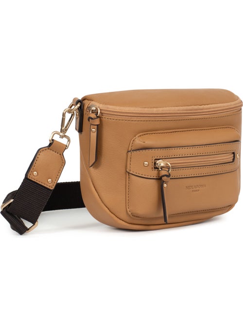 Sac porté travers Cuir TAIMA - Kiabi Sac porté travers Cuir TAIMA - Kiabi