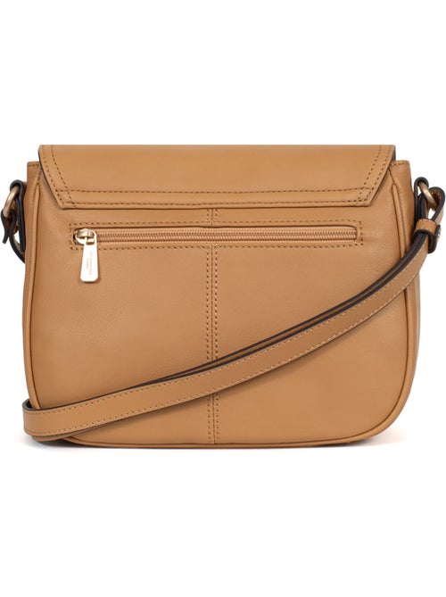 Sac porté travers  Cuir TAIMA - Kiabi