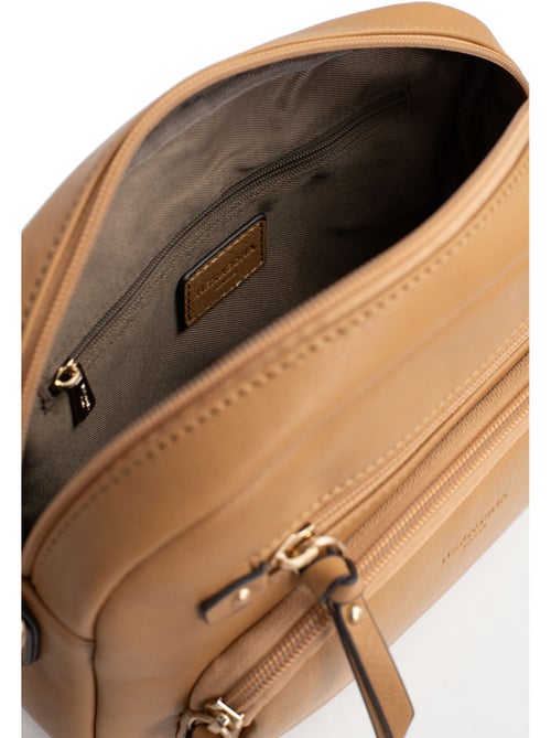 Sac porté travers Cuir TAIMA - Kiabi Sac porté travers Cuir TAIMA - Kiabi