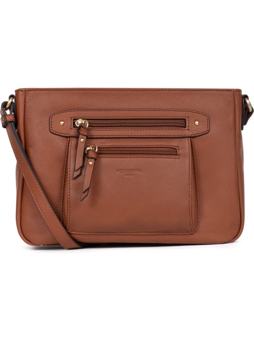 Sac porté travers Cuir TAIMA - Kiabi Sac porté travers Cuir TAIMA - Kiabi