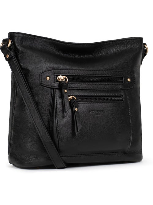 Sac porté travers Cuir TAIMA - Kiabi Sac porté travers Cuir TAIMA - Kiabi