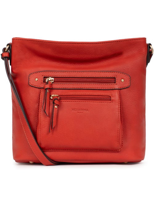 Sac porté travers Cuir TAIMA - Kiabi Sac porté travers Cuir TAIMA - Kiabi