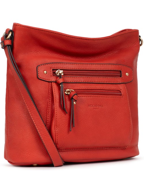 Sac porté travers Cuir TAIMA - Kiabi Sac porté travers Cuir TAIMA - Kiabi