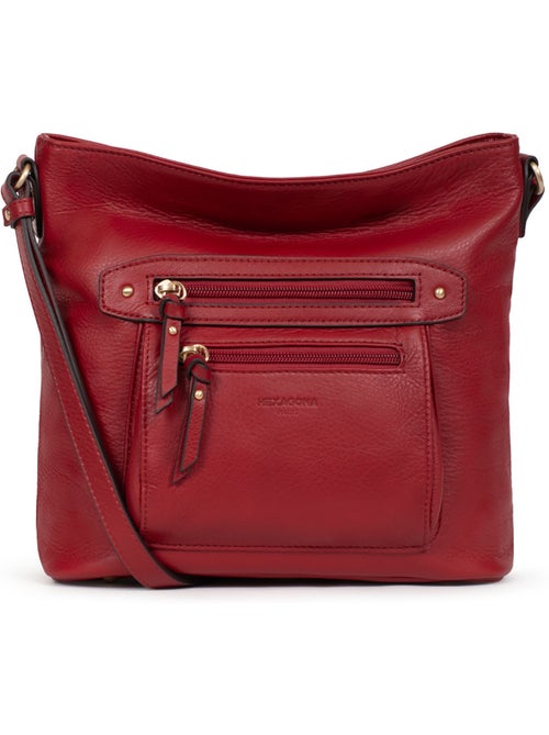 Sac porté travers Cuir TAIMA - Kiabi Sac porté travers Cuir TAIMA - Kiabi