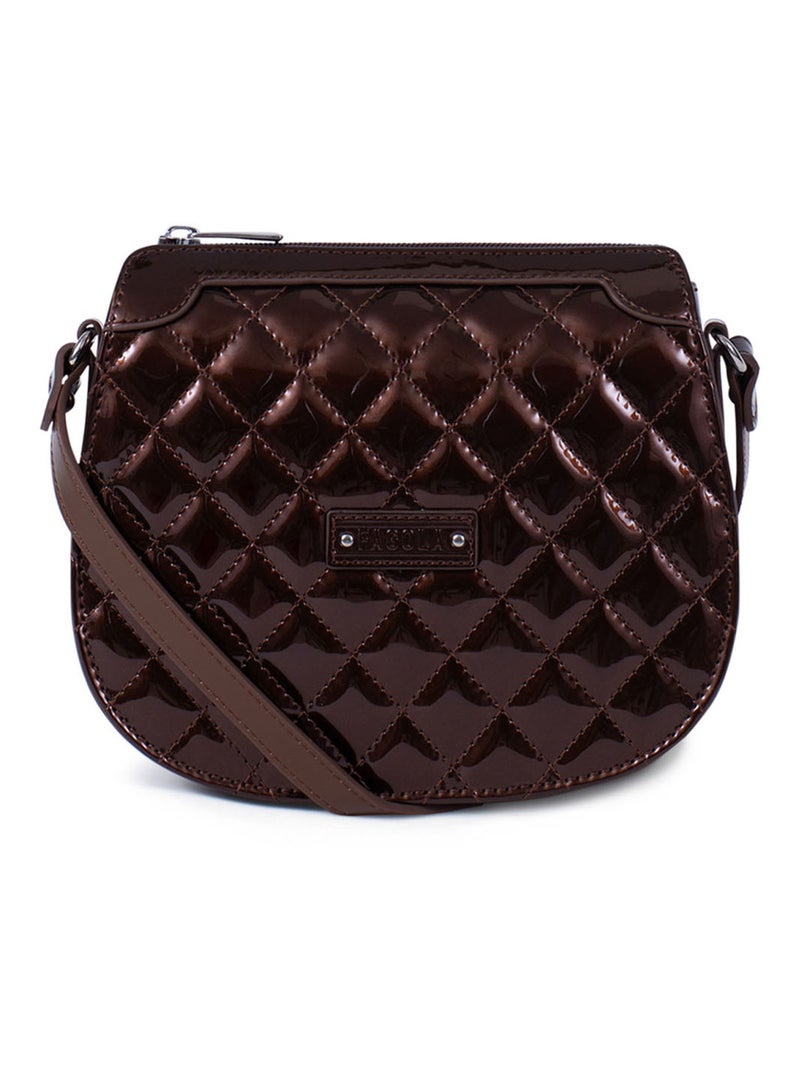Sac porté travers Daisy Femme Bronze - Kiabi