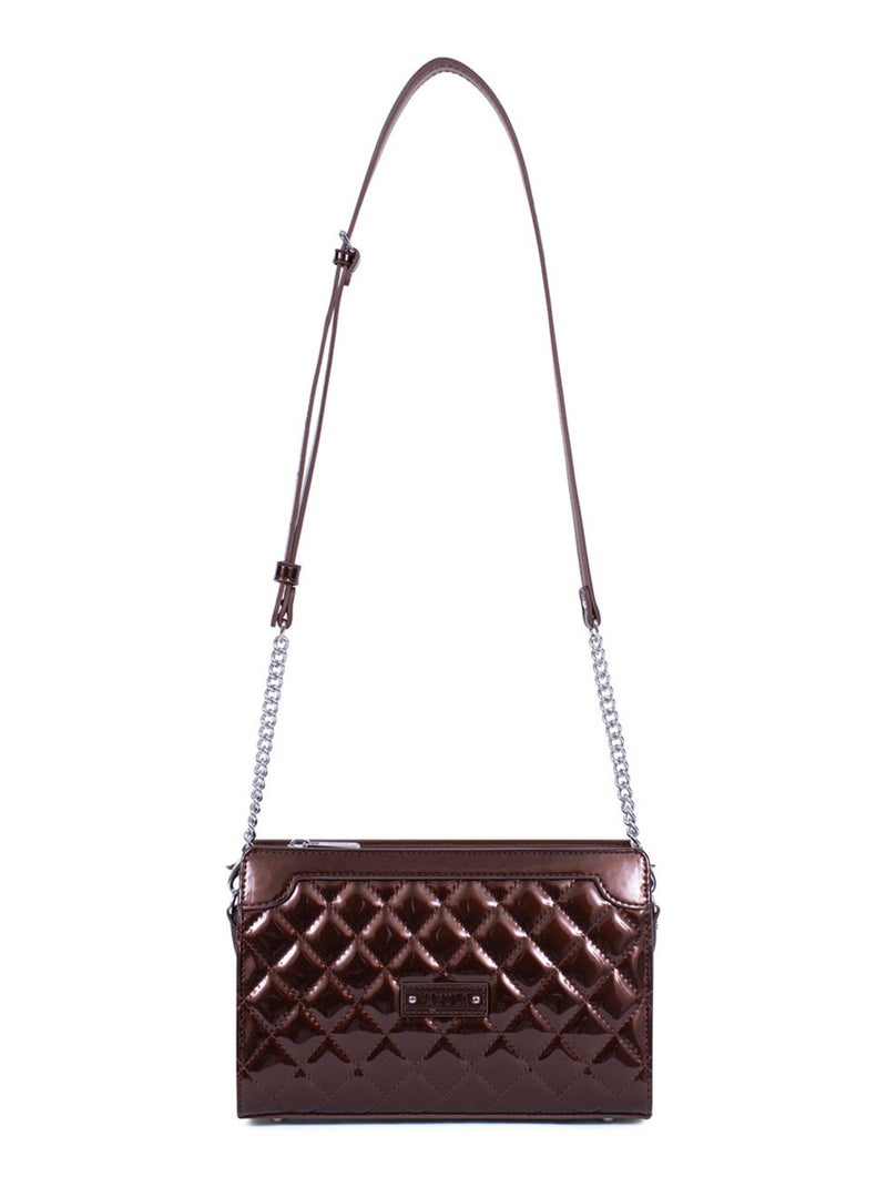 Sac porté travers Daisy Femme Bronze - Kiabi