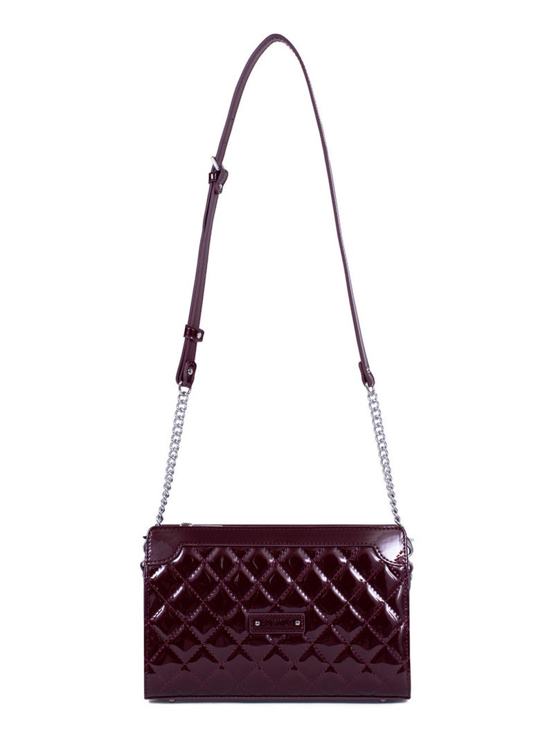 Sac porté travers Daisy Femme Rouge carmin - Kiabi