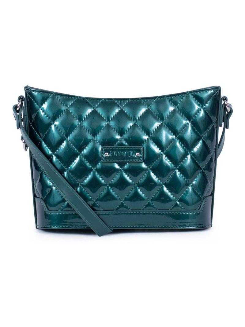 Sac porté travers Daisy Vert émeraude - Kiabi