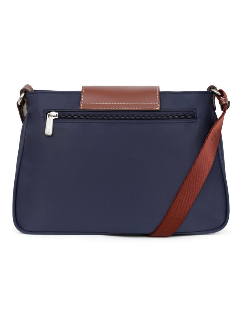 Sac porté travers diversité hexagona Bleu marine - Kiabi