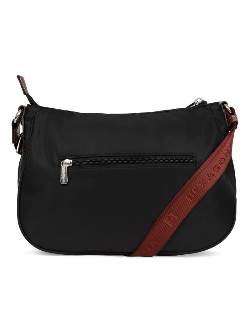 Sac porté travers DIVERSITÉ Noir Marron - Kiabi