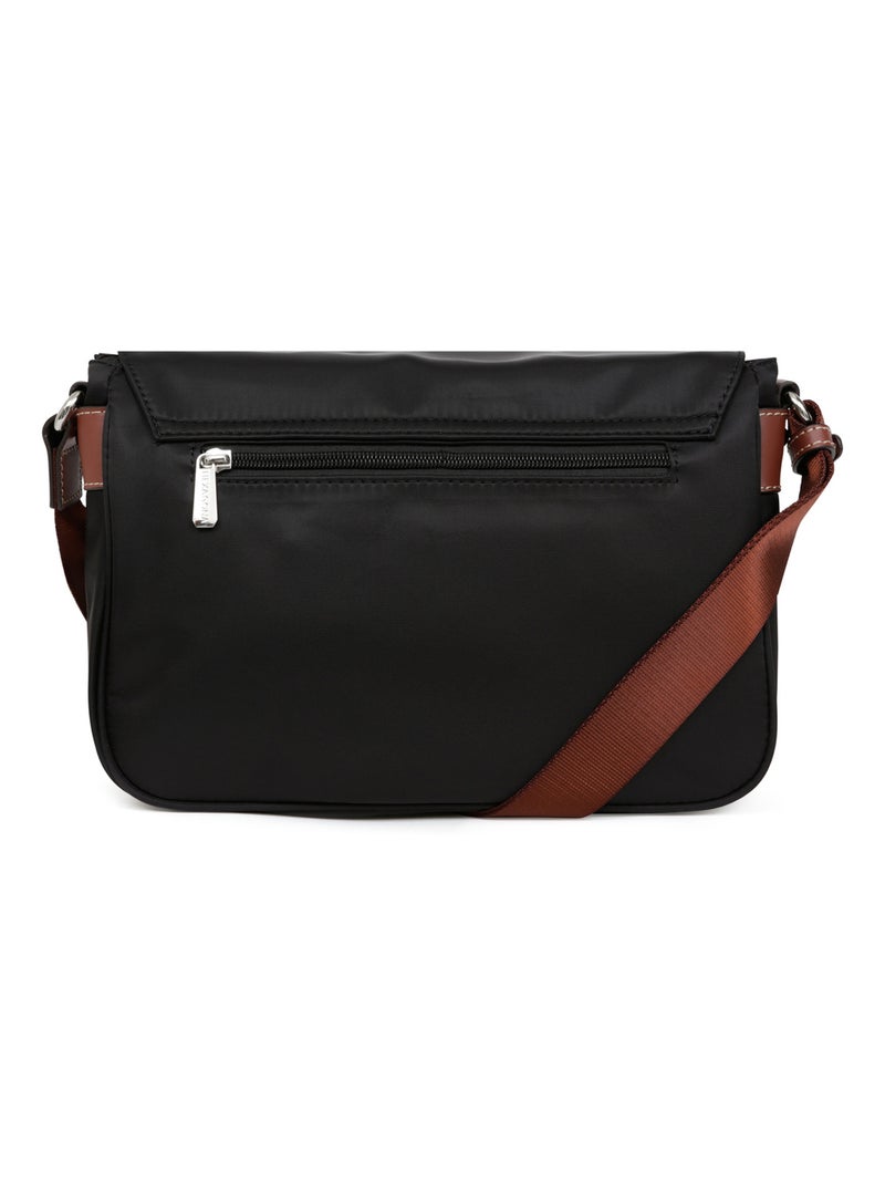 Sac porté travers DIVERSITÉ Noir Marron - Kiabi