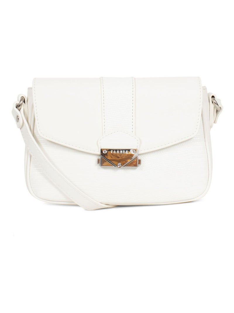 Sac porté travers FABIOLA Blanc - Kiabi