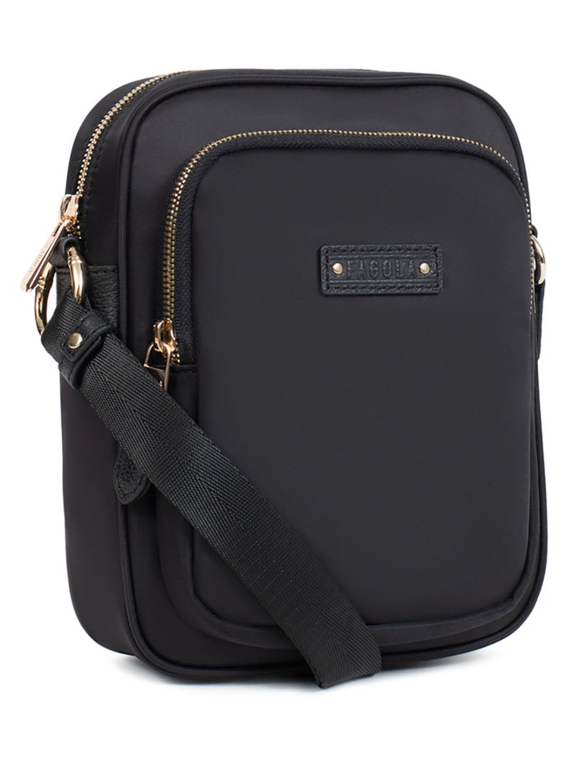 Sac porté travers Fiona  | FAGOLA Noir - Kiabi