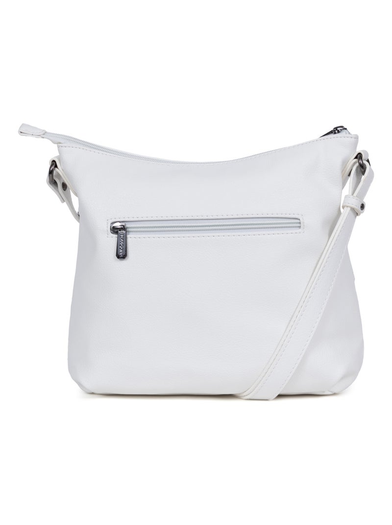Sac porté travers GRACIEUSE Blanc - Kiabi