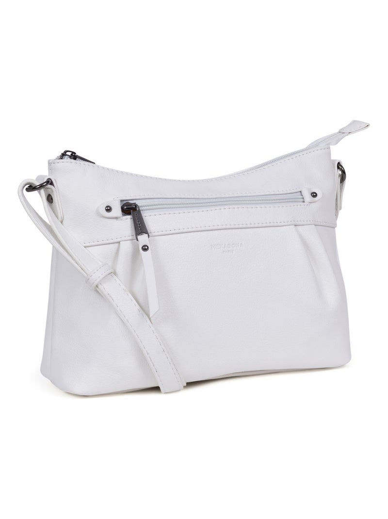Sac porté travers GRACIEUSE Blanc - Kiabi