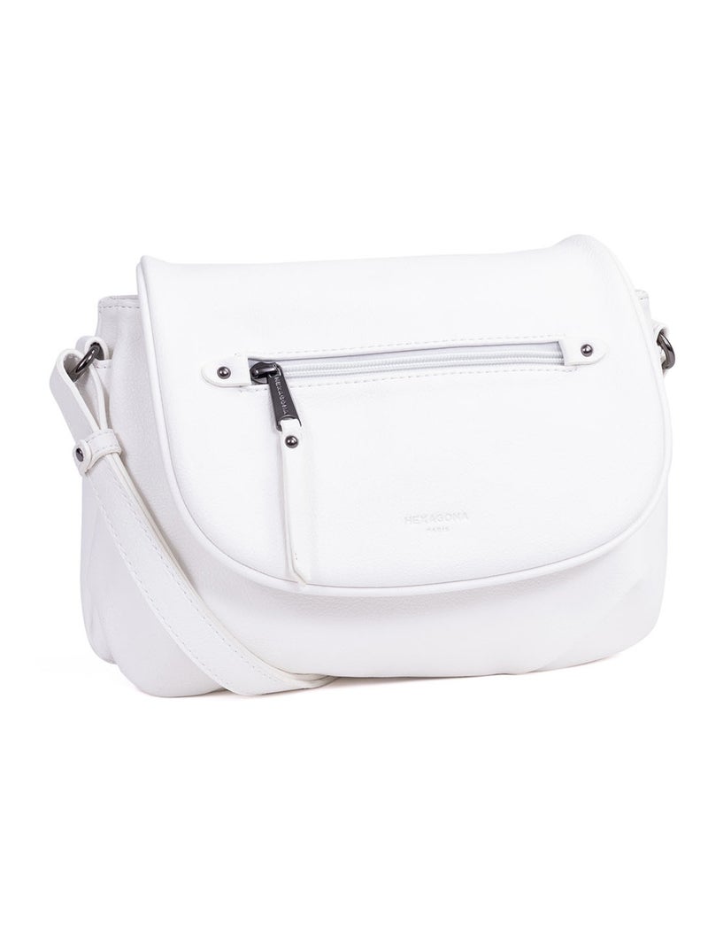 Sac porté travers GRACIEUSE Blanc - Kiabi