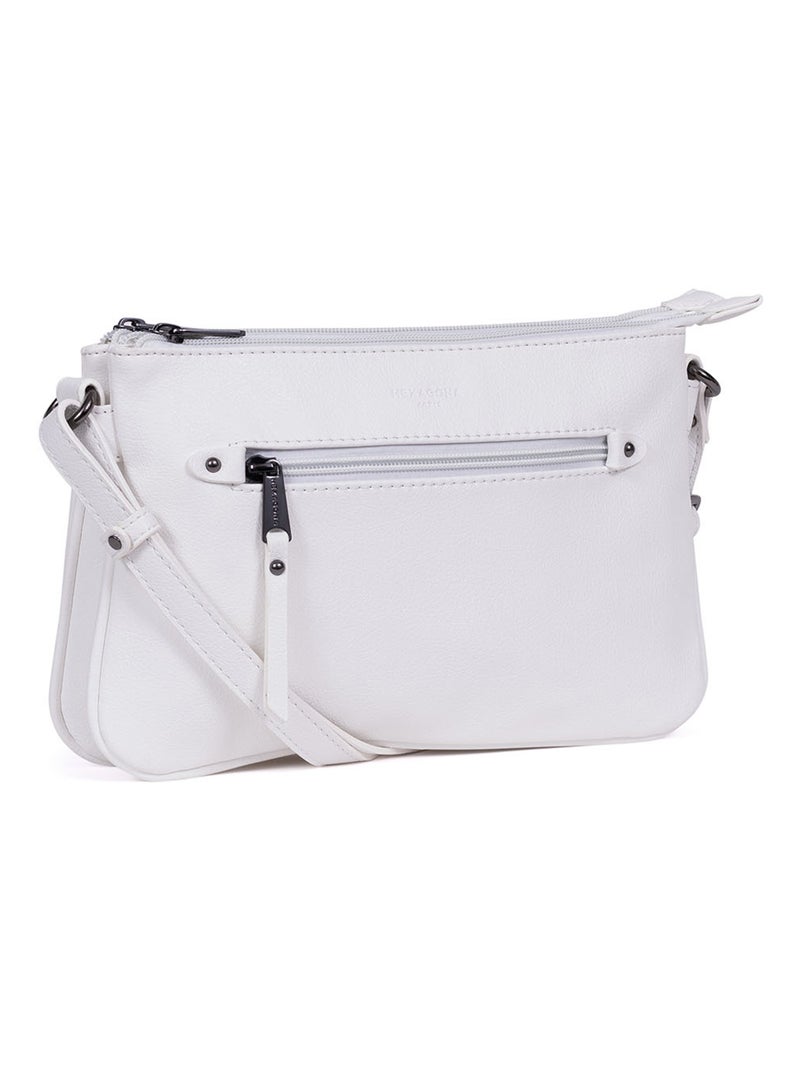 Sac porté travers GRACIEUSE Blanc - Kiabi