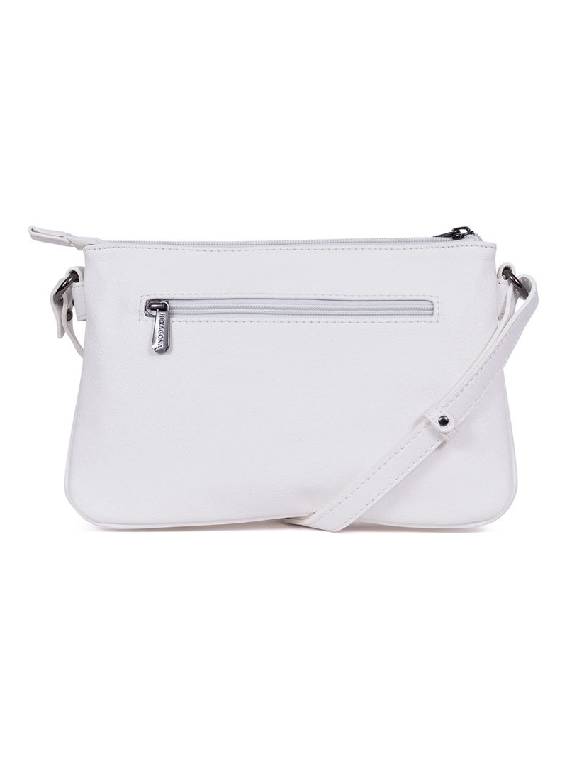 Sac porté travers GRACIEUSE Blanc - Kiabi