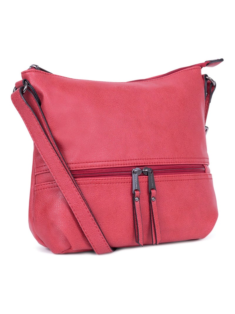 Sac porté travers GRACIEUSE Framboise - Kiabi