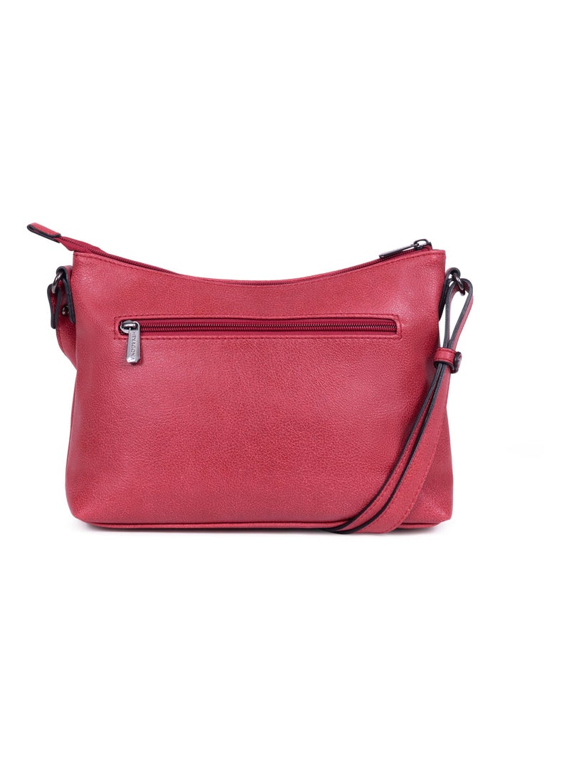 Sac porté travers GRACIEUSE Framboise - Kiabi