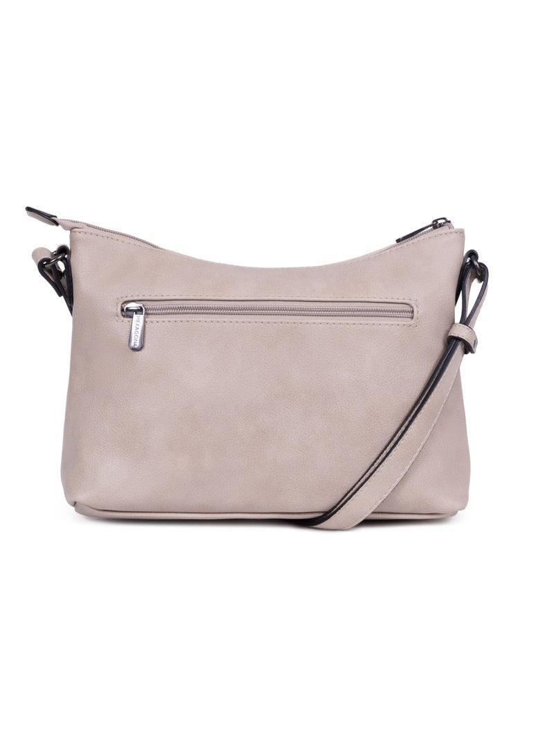Sac porté travers GRACIEUSE Gris - Kiabi