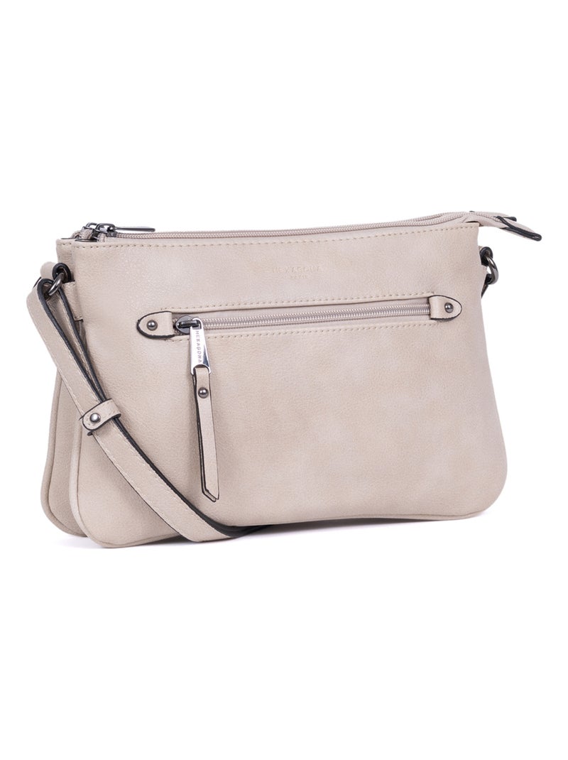 Sac porté travers GRACIEUSE Gris - Kiabi